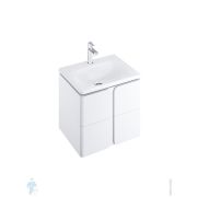 Тумба с умывальником RAVAK BALANCE 500х500х465 подвесная, 2 ящика, белый 70508055