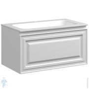 Тумба под раковину SANCOS Very (790х445х406) подвесная, один ящик, белый матовый VR80W