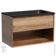Тумба под раковину SANCOS Marmi 1.0 (790х445х520) подвесная, 1 ящик, дуб чарльстон MR1.080ECH
