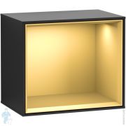 Открытый модуль (стеллаж) Villeroy & Boch Finion (418х356х270) подсветка, черный мат G580HFPD