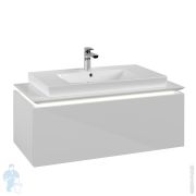 Тумба под умывальник Villeroy & Boch LEGATO (1000х500х380) подвесная, 1 ящик, белый B694L0DH