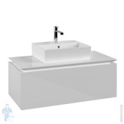 Тумба под умывальник Villeroy & Boch LEGATO (1000х380х500) подвесная,1 ящик, белый B60300DH