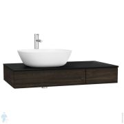 Модуль под раковину Vitra Origin 65674 900х475х135мм, подвесной, 1 выдв ящик, левый, темный вяз