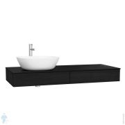Модуль под раковину Vitra Origin 65679 1200х475х135мм, подвесной, 1 выдв ящик, левый, черный дуб