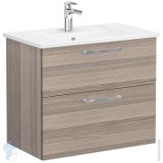Тумба с раковиной Vitra Root 800х470х670 мм, подвесная, 2 ящика, цвет: кордоба 68288