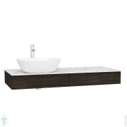 Модуль под раковину Vitra Origin 65680 1200х475х135мм, подвесной, 1 выдв ящик, левый, темный вяз