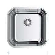 Мойка Omoikiri OMI 44-U/IF-IN Quadro (445х445х180) монтаж подстольный, нержавеющая сталь 4993494
