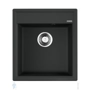 Мойка Omoikiri DAISEN 46-BL (460х510х217) врезная, артгранит, черная 4993614