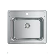 Мойка Omoikiri ASHI 56-IN (555х500х200) монтаж врезной, нержавеющая сталь 4993449