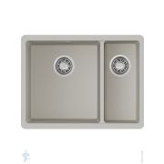 Мойка Omoikiri KATA 55-2-U PA (550х420х217) подстольный монтаж, пастила 4993386