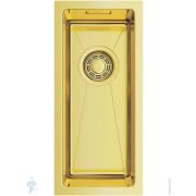 Мойка Omoikiri TAKI 20-U/IF-LG (200х440х180) монтаж универсальный, светлое золото 4973091