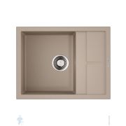 Мойка Omoikiri SUMI 65-SA (650х500х230) врезная, тетогранит, бежевая 4993672