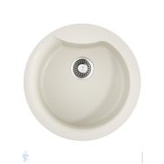 Мойка Omoikiri YASUGATA 48R-EV d485мм, круглая, врезная, тетогранит, цвет-Эверест 4993213