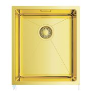 Мойка Omoikiri TAKI 38-U/IF-LG (380х440х200) подстольный монтаж, светлое золото 4973092