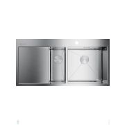 Мойка Omoikiri AKISAME 100-2-IN-R (1000х510х180(200)) большая чаша справа, нержав.сталь 4973547