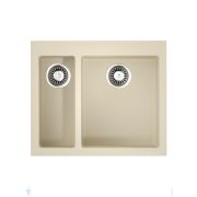 Мойка Omoikiri BOSEN 59-2-BE (590х500х220) врезная, 1,5 чаши, тетогранит, цвет-ваниль 4993150