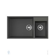Мойка Omoikiri TEDORI 85-2-U-PL (850х465х220) подстольный монтаж, тетогранит, цвет-платина 4993947