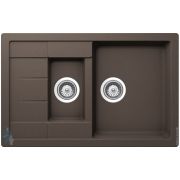 Мойка SCHOCK Aster 60D (780х500) Cristalite+, цвет: мокка арт. 700760