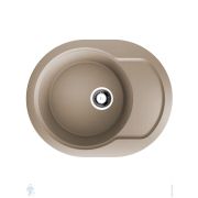 Мойка Omoikiri MANMARU 62-SA (620х500х207) врезная, артгранит, бежевая 4993414