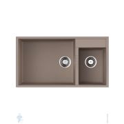 Мойка Omoikiri TEDORI 85-2-U-SA (850х465х220) подстольный монтаж, тетогранит, цвет-бежевый 4993942