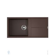 Мойка Omoikiri SUMI 100-DC (1000х500х230) врезная, тетогранит, темный шоколад 4993658