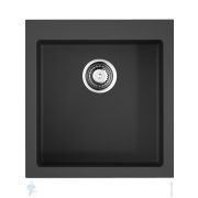 Мойка Omoikiri BOSEN 47-BL (470х500х220) врезная, тетогранит, черная 4993586