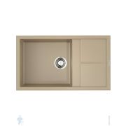 Мойка Omoikiri SUMI 86-SA (860х500х230) врезная, тетогранит, бежевая 4993648