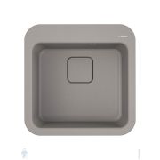 Мойка Omoikiri TASOGARE 51-GR (510х510х190) врезная, артгранит, цвет-серый 4993740