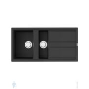 Мойка Omoikiri KITAGAWA 100-2 GB (1000х510х200) 1.5 чаши, керамическая, врезная, цвет графит 4993805