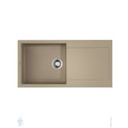 Мойка Omoikiri SAKAIME 100 CH (1000х500х200) врезная, тетогранит, цвет-шампань 4993889