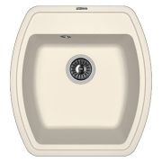 Мойка FLORENTINA Нире-480 FG (480х510х217) врезная сверху,кварцевый композ.,жасмин 20.190.B0480.201