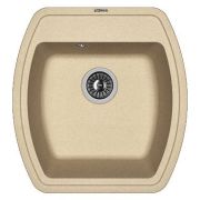 Мойка FLORENTINA Нире-480 FG (480х510х217) врезная сверху,кварцевый композ.,бежевый 20.190.B0480.104