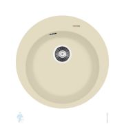 Мойка FLORENTINA Никосия FS (510х510х217) врезная сверху,кварцевый композит,шампань 20.135.B0510.202