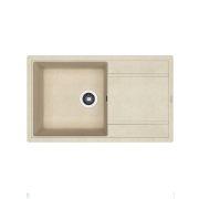 Мойка FLORENTINA Липси 860х510х217 с крылом, врезная, оборачиваемая, бежевая 20.130.D0860.104