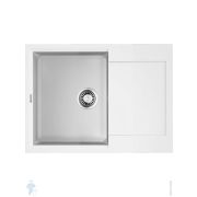 Мойка Omoikiri SAKAIME 68-WH (680х500х230) врезная, тетогранит, цвет-белый 4993126