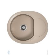 Мойка Omoikiri SAKAIME 60E-SA (600х470х220) врезная, тетогранит, бежевая 4993122