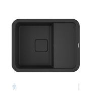 Мойка Omoikiri TASOGARE 65-BL (650х510х210) врезная, артгранит, цвет: черный 4993490