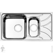 %Мойка IDDIS ARRO S (780х440) нерж.сталь, шелк, 1,5 чаши, оборачиваемая ARR78S1i77