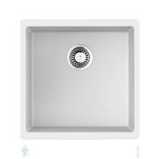 Мойка Omoikiri BOSEN 44-U-WH (440х440х220) подстольный монтаж, тетогранит, белый 4993598