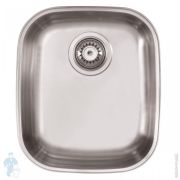 Мойка под столешницу Ukinox Modern 340х400 полиров.нерж. сталь 0,8мм, MOP340.400 -GT8C