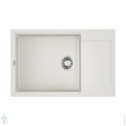 Мойка Omoikiri SAKAIME 78-LB-WH (780х500х220) врезная, тетогранит, белая 4993903