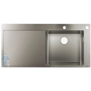 Мойка из нержавеющей стали Hansgrohe S71 43307800 (1045х510) отвер.под смес., сталь