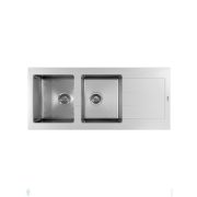 Мойка FLORENTINA Комби 1160 жасмин (1160х510х235) 2 чаши, в шкаф 80см 21.415.E1160.201