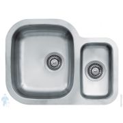 Мойка под столешницу Ukinox Modern 605х460 полиров.нерж. сталь 1мм, слив 3 1/2, MOP605.460 15GT10P