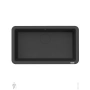 Мойка Omoikiri TARENTO 83 BL (838х483х254) подстольный монтаж, тетогранит, цвет-черный 4993178