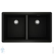 Мойка TEKA RADEA R10 2B 750 M-TG BLACK CARBON 115260038 (750х456) врезная,без отв.под смесит,карбон