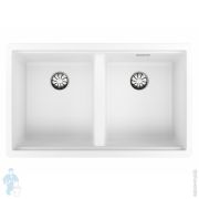 Мойка TEKA RADEA R10 2B 750 M-TG WHITE 115260040 (750х456) врезн,без отв.под смесит,белый арктик
