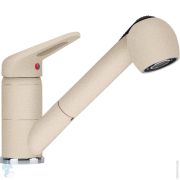 Смеситель для кухни FRANKE NOVARA PLUS с выдвижным шлангом, бежевый 115.0470.665