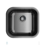 Мойка Omoikiri OMI 44-GM (445х415х180) подстольный монтаж, вороненая сталь 4993191