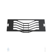 Подставка-сушка для тарелок Omoikiri FG-01 PRO BL MAT (408х136) алюминий, цв.черный матовый 4999045
